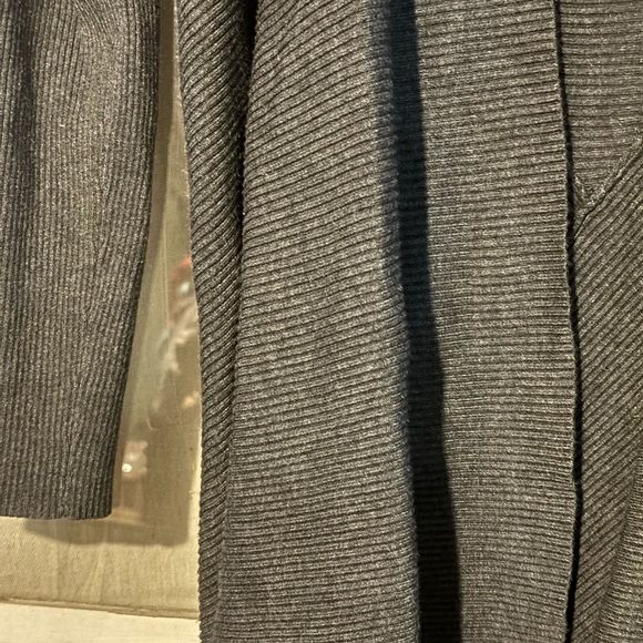 Open Front Asymmetrical Cardigan - Picture 2 of 5